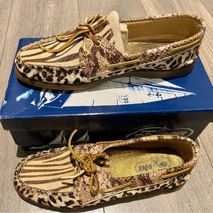COPY - COPY - Animal Print Sperry Top-Sider “boat shoe”